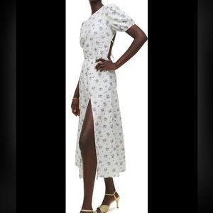 NWT Reformation Annaleis Linen Dress